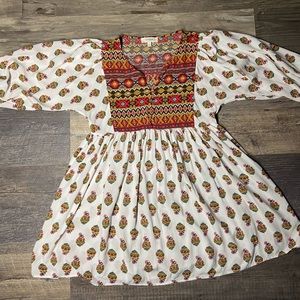 UMGEE WOMEN’S SZ S BOHO TUNIC DRESS